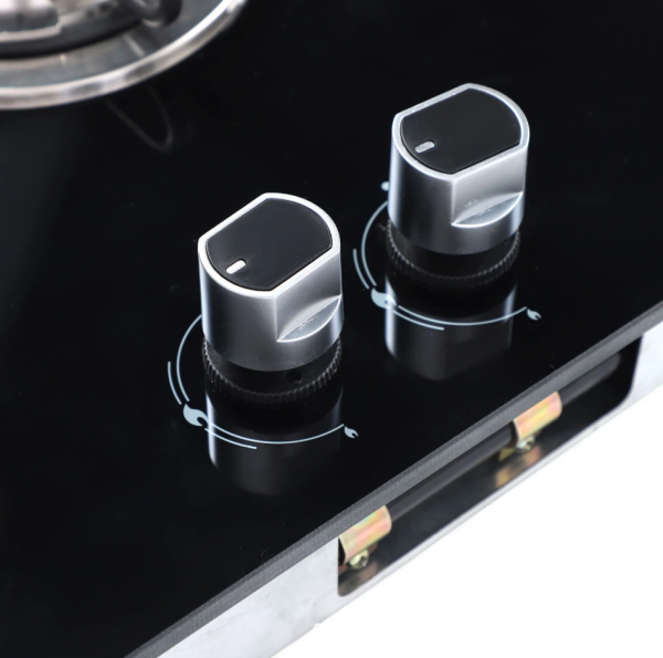 Газовая варочная панель GR-B004, двухконфорочная, 500х300 мм